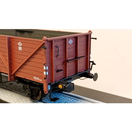 EXACT-TRAIN EX20360 Zestaw 2 wagonów towarowych odkrytych Klagenfurt Brit-US Zone Duisburg, DR, Ep. IIIa