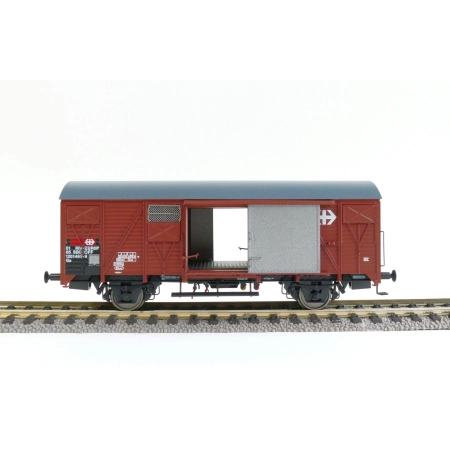 EXACT-TRAIN EX20940 CFF Gs K4 EUROP mit aluminium Luftklappen und grosse und kleine SBB- Emblem