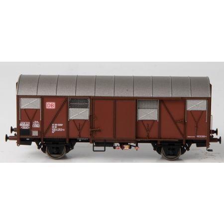 EXACT-TRAIN EX20978 Wagon towarowy Gs 212 EUROP z klapami alu., Nr. 125 4253-8, DB, Ep. V