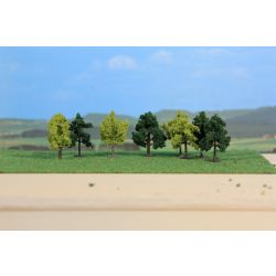 HEKI 1140 Drzewa liściaste 4 cm, 8 szt.