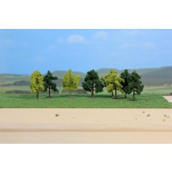 HEKI 1140 Drzewa liściaste 4 cm, 8 szt.