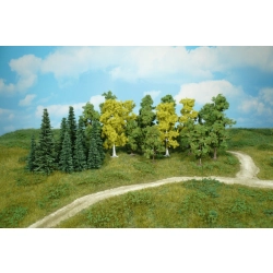 HEKI 1230 Drzewa liściaste i iglaste 5-11 cm, 26 szt.