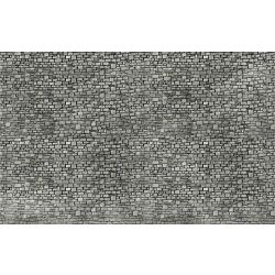 HEKI 14000 Citiline - H0 Mur z kostki granitowej 31x21 cm - 3 szt