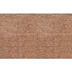 HEKI 14002 Citiline - H0 Mur z czerwonej cegły 31x21 cm - 3 szt
