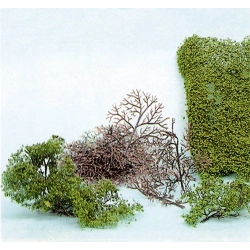 HEKI 1530 Drzewa liściaste do montażu 2-6 cm, 15 szt.