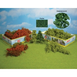 HEKI 1633 Drzewa liściaste i krzewy ciemnozielone 15 szt.