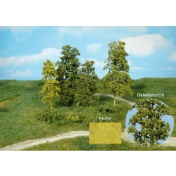 HEKI 1670 Drzewa i krzaki jasnozielone, 15 szt.