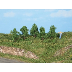 HEKI 19130 Drzewa liściaste 4 cm, 5 szt.