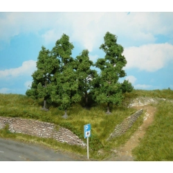 HEKI 1933 Drzewa owocowe 5 cm, 5 szt.