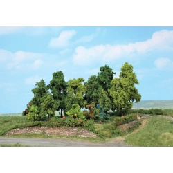 HEKI 1996 Drzewa liściaste i krzaki 1-11 cm, 18 szt.