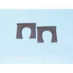 HEKI 3124 Portal tunelu jednotorowy H0, 2 szt.