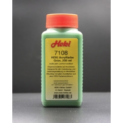 HEKI 7108 Farba HEKI akrylowa - Zielona 200 ml