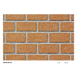 HEKI 72262 Mur z cegły klinkierowej 0/1 40x20 cm