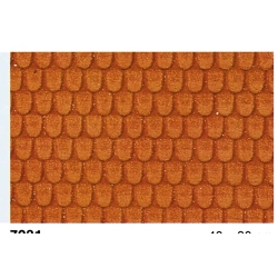 HEKI 72312 Dachówka H0 40x20 cm