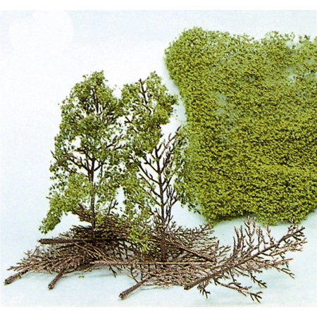 HEKI 1532 Drzewa liściaste do montażu 15 cm, 15 szt.