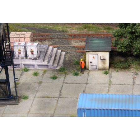 HEKI 1803 Kępy trawy ciemnozielonej 5-6 mm, 100 szt.