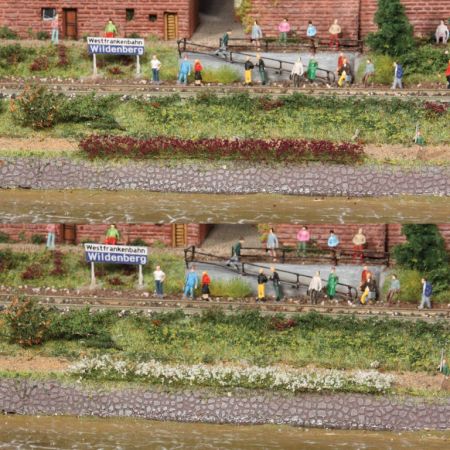 HEKI 1815 Paski trawy białej, liliowej 5-6 mm, 10 szt.