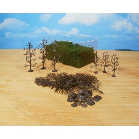 HEKI 1972 Drzewa liściaste do samodzielnego montażu 6-12 cm, 15 szt.