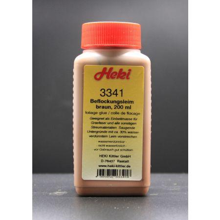 HEKI 3341 Klej do posypek, brązowy 200 ml