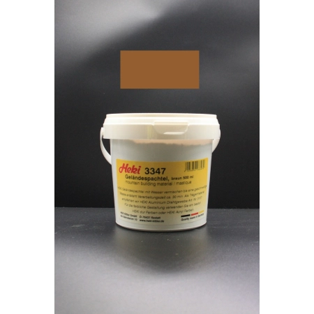 HEKI 3347 Masa modelarska brązowa 500 g