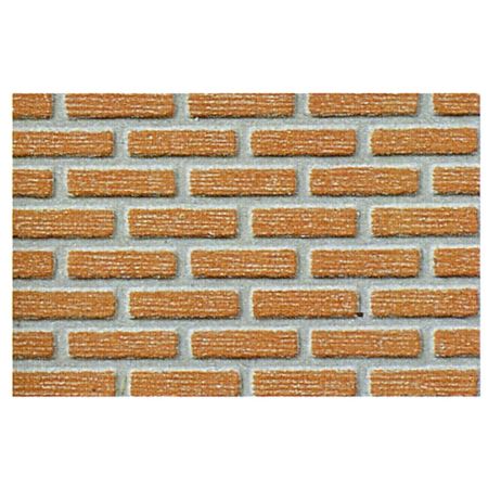 HEKI 72252 Mur z cegły klinkierowej H0 40x20 cm