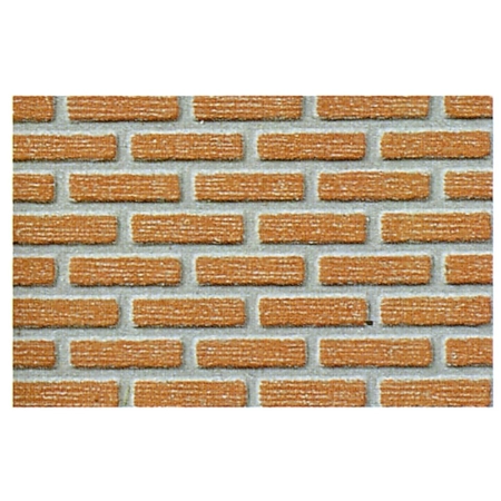 HEKI 72252 Mur z cegły klinkierowej H0 40x20 cm