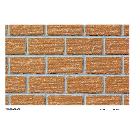 HEKI 72262 Mur z cegły klinkierowej 0/1 40x20 cm