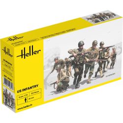 HELLER 49601 Figurki - Piechota USA - 1:72