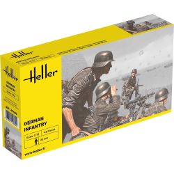 HELLER 49605 Figurki - Piechota niemiecka - 1:72