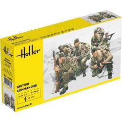 HELLER 49632 Figurki - Komandosi brytyjscy - 1:72