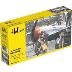 HELLER 49648 Figurki - Obsługa USAAF - 1:72