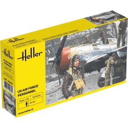 HELLER 49648 Figurki - Obsługa USAAF - 1:72