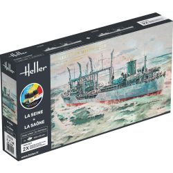 HELLER 55050 STARTER KIT Twin Set La Seine + La Saone - 1:400