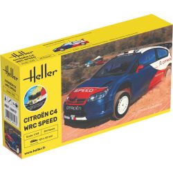 HELLER 56117 Starter Set - Citroen C4 WRC 2010 - 1:43