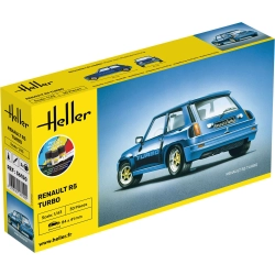 HELLER 56150 Starter Set - Renault R5 Turbo - 1:43