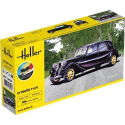 HELLER 56159 Starter Set - Citroen 11 CV - 1:43