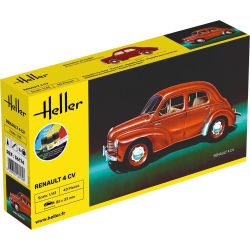 HELLER 56174 Starter Set - Renault 4 CV - 1:43
