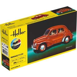 HELLER 56174 Starter Set - Renault 4 CV - 1:43