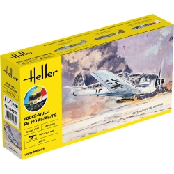 HELLER 56235 Starter Set - Focke Wulf Fw 190 A8/F3 - 1:72