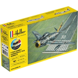 HELLER 56277 Starter Set - F-86F SABRE / CANADAIR CL-13 B Sabre VI - 1:72