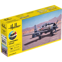 HELLER 56279 Starter Set - North American T-28 Fennec/Trojan - 1:72