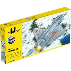 HELLER 56309 Starter Set - JA 37Jaktviggen - 1:72