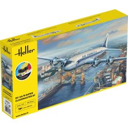 HELLER 56315 STARTER KIT DC6 Super Cloudmaster AF - 1:72