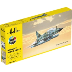 HELLER 56321 Starter Set - Mirage 2000 N - 1:72
