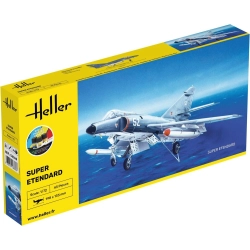 HELLER 56360 Starter Set - Dassault Super Étendard - 1:72