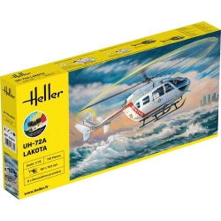 HELLER 56379 Starter Set - Eurocopter UH 72A Lakota - 1:72