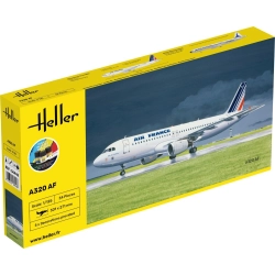 HELLER 56448 Starter Set - A-320 Air France - 1:125