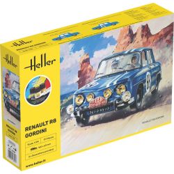 HELLER 56700 Starter Set - Renault R8 Gordini - 1:24