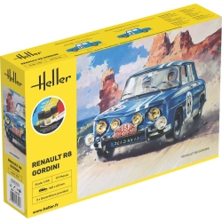 HELLER 56700 Starter Set - Renault R8 Gordini - 1:24