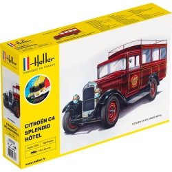 HELLER 56713 Starter Set - Citroen C4 Splendid Hotel - 1:24
